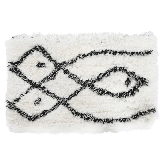 Szőnyeg rombusz mintás 60x90x5 cm