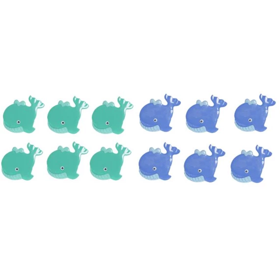 Szőnyeg szett bálna 11,5x1x10 cm 2 féle S/6