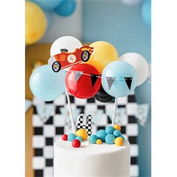 Szülinapi gyertya 4-es szám 5,5 cm mix