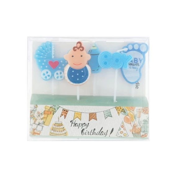 Szülinapi gyertya kisfiú 3,5 cm S/5