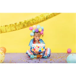 Szülinapi gyertyák happy birthday, mix, 2,5 cm S/13