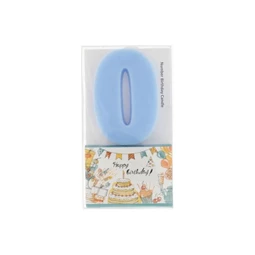 Szülinapi számgyertya 0-ás 6 cm