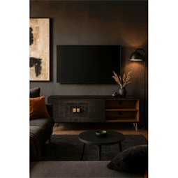 TV-s szekrény mandala mintával 160x40x50 cm