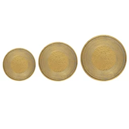 Tál kerek, bordás 48x3,5 cm S/3