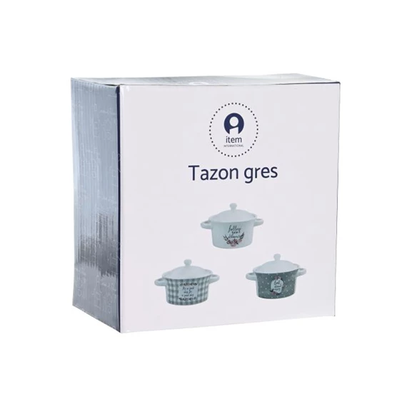 Tál tetővel 16,5x13x9 cm 3 féle