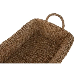 Tálca füllel, szögletes 51x31x11 cm