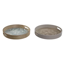 Tálca kör alakú 35x35x5 cm 2 féle