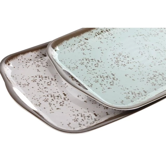 Tálca szögletes 36,4x26,2x2 cm 2 féle