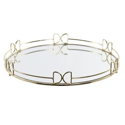 Tálca tükörrel 35x35x4,5 cm