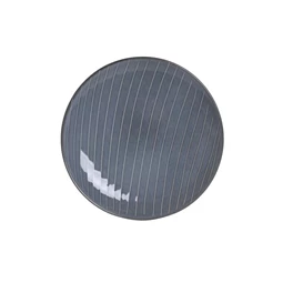 Tányér csíkos 20x20x2,5 cm