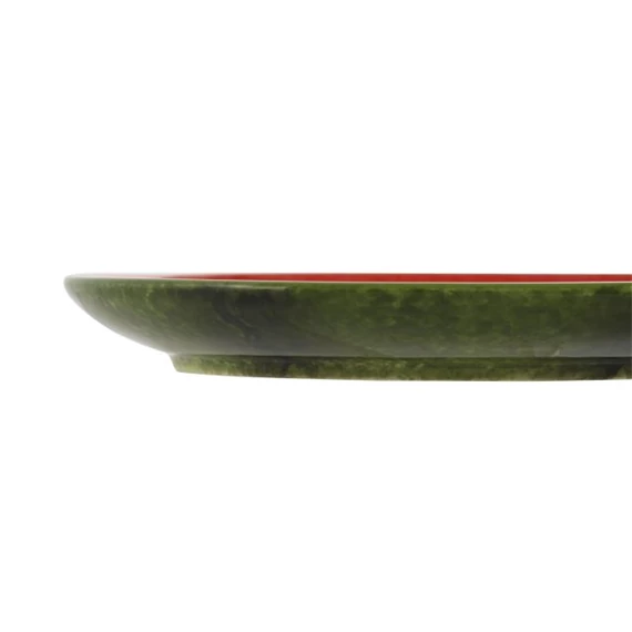 Tányér dinnye mintás 22x22x2,5 cm