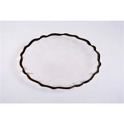 Tányér hullámos 16x16x1,5 cm