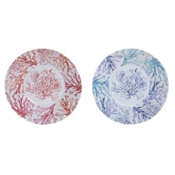 Tányér 23x23x3,6 cm 2 féle