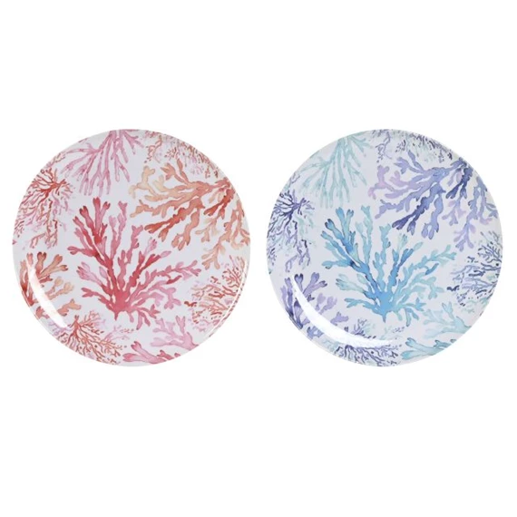 Tányér 28x28x1 cm 2 féle