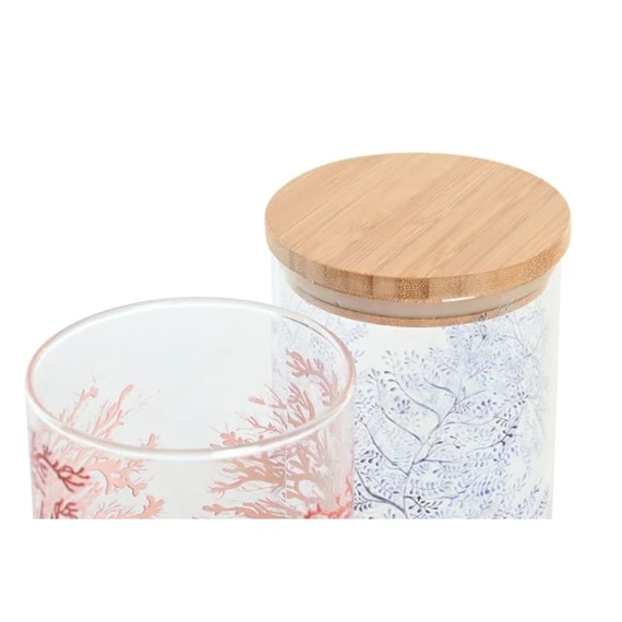 Tároló 10x10x22 cm 1400 ml 2 féle