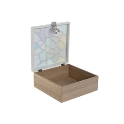 Tároló doboz szögletes 24x24x10 cm