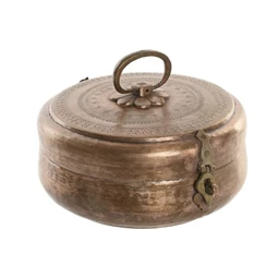 Tároló kerek 25x25x10 cm