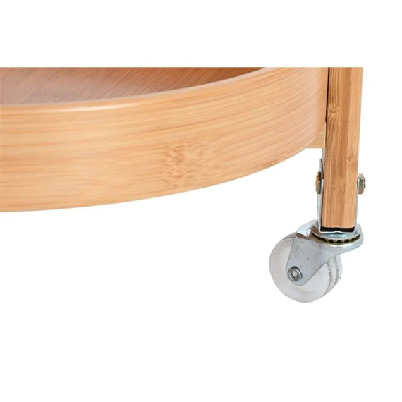 Tároló polcokkal, kerekes 43,6x43,6x90,5 cm