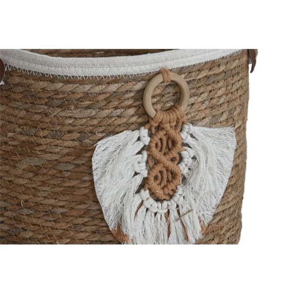 Tároló szett füllel 34x34x28 cm S/3