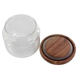 Tároló szett 8,5x8,5x7,5 cm 300 ml S/3