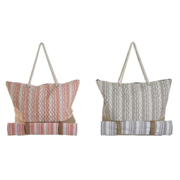 Táska szett csíkos 54x16x54 cm 2 féle S/2