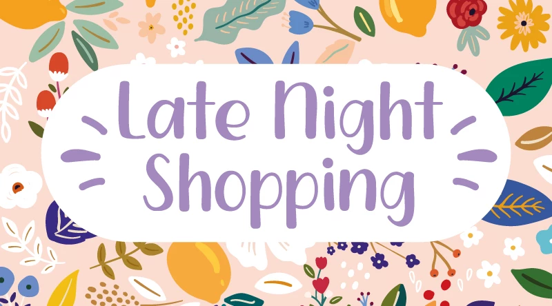 Tavaszváró Late Night shopping