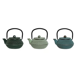 Teáskanna 400 ml 13x11x13 cm 3 féle