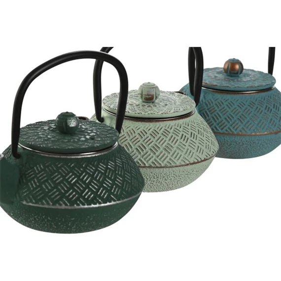 Teáskanna 400 ml 13x11x13 cm 3 féle