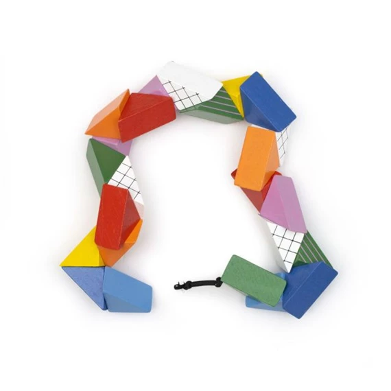 Tekerhető fa játék 9,5x6,35x1,27 cm