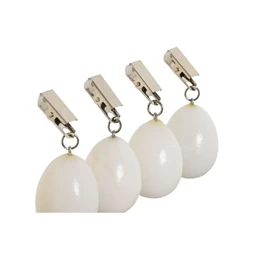 Terítőcsipesz szett 3,5x3,5x5,5 cm S/4