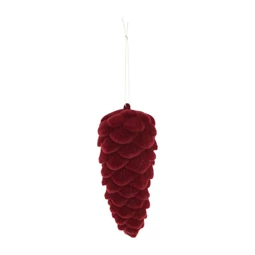 Toboz flokkolt, akasztós 12,7 cm