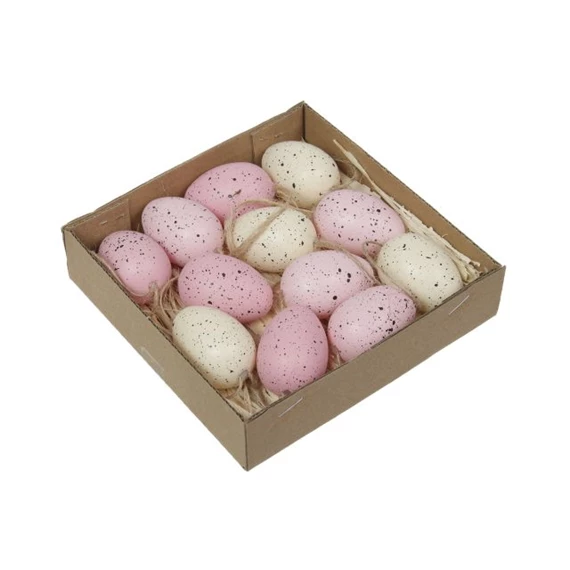 Tojás akasztós 4 cm S/12