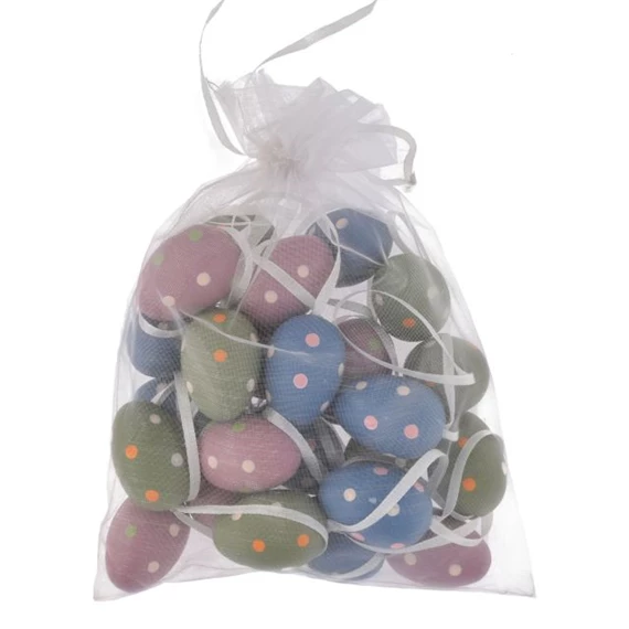 Tojás pöttyös, akasztós 4 cm S/24