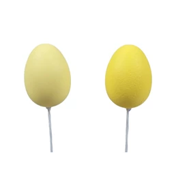 Tojás betűzős 3x4 cm S/12