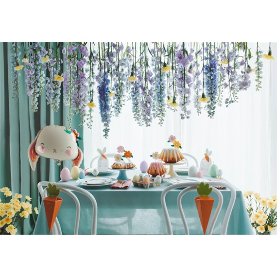 Tojás gyertyák 6 db, mix, 7 cm S/6