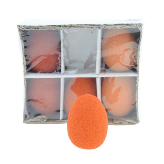 Tojás rusztikus 6 cm S/6