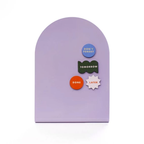 Törölhető tábla mágnesekkel 21x14,8x3 cm