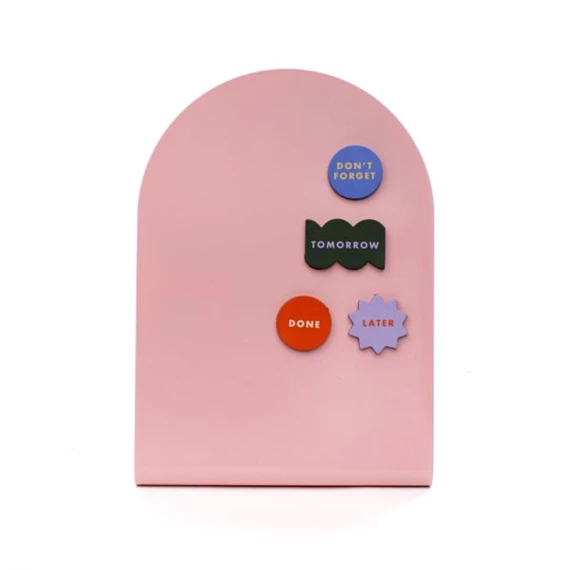 Törölhető tábla mágnesekkel 21x14,8x3 cm