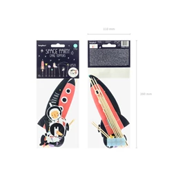 Tortadísz űr party, 9,5-24,5 cm S/7