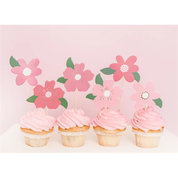 Tortadísz virágok, mix, 13-14,5 cm S/8