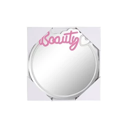 Tükör LED-es 40x2x40 cm