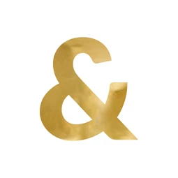 Tükör betű & arany 58x61 cm