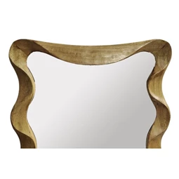 Tükör egész alakos, hullámos kerettel 60x3x152 cm