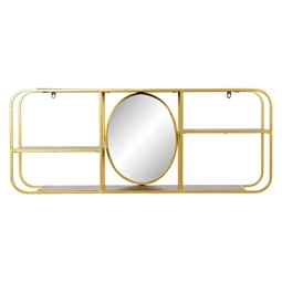 Tükör polccal 100x18x40 cm