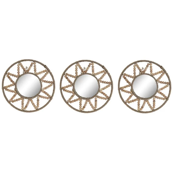 Tükör szett 20x1x20 cm S/3