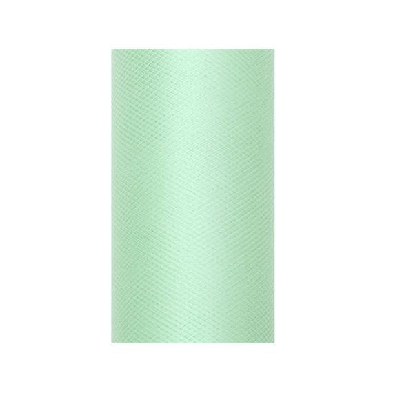 Tüll sima menta 0,15 cm x 9 m