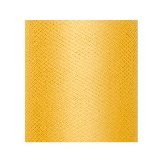 Tüll sima merev sárga 0,3 x 50m