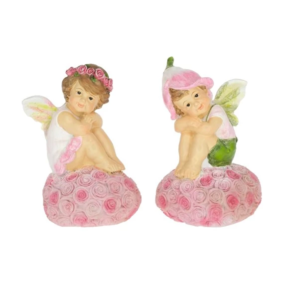 Tündér virágszíven ülő 7,5x6,7x11,5 cm 2 féle