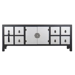 Tv-s szekrény keleties 130x24x51 cm