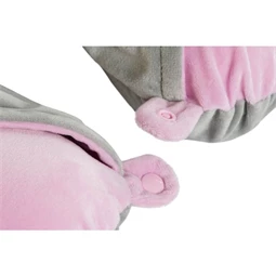 Utazópárna kapucnis 30x10x32 cm